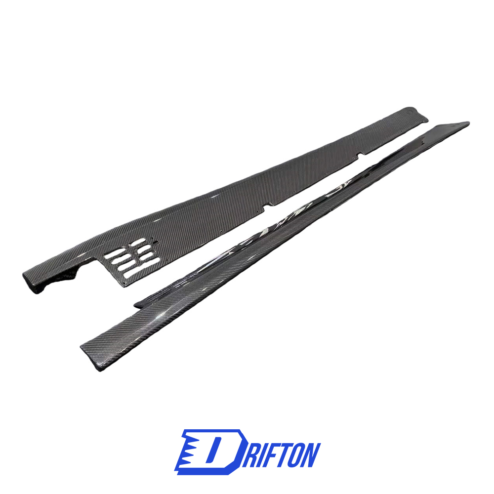 OEM Style Dry Carbon Fiber Side Skirts For Lamborghini Aventador S LP740 2016-2021