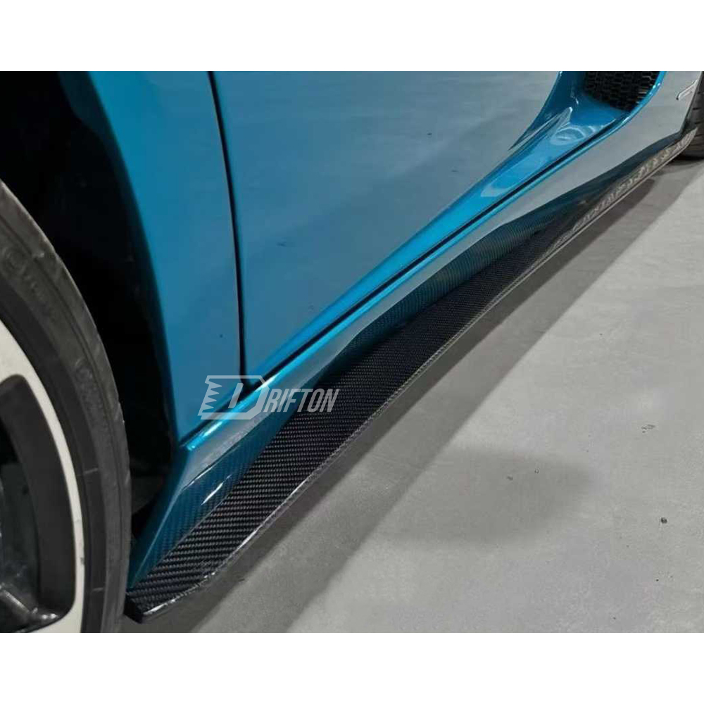 OEM Style Dry Carbon Fiber Side Skirts For Lamborghini Aventador S LP740 2016-2021