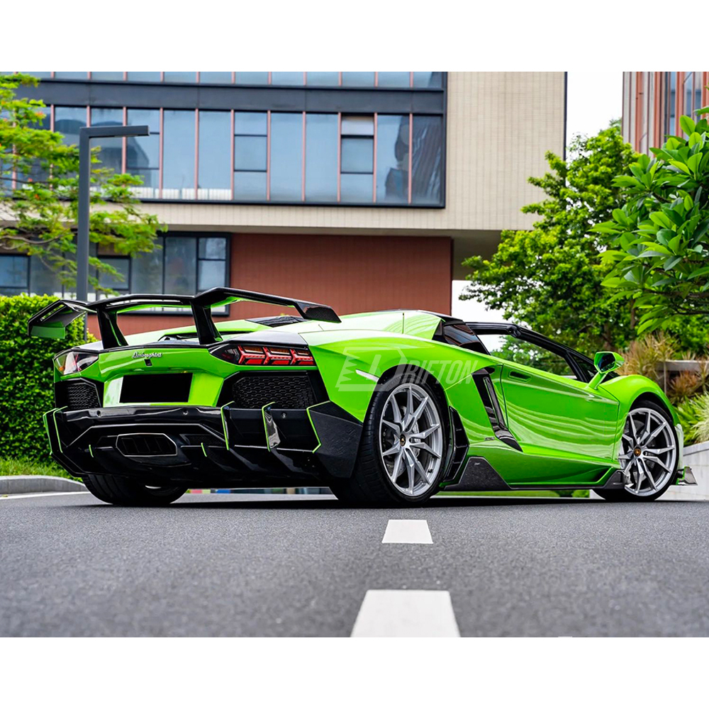 CMST Sytle Dry Carbon Fiber Rear Diffuser For Lamborghini Aventador LP700 2011-2015