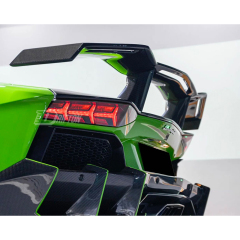 CMST Sytle Dry Carbon Fiber Rear Spoiler Wing With Base Lid For Lamborghini Aventador & S & SV LP700 LP740 LP750 2011-2021