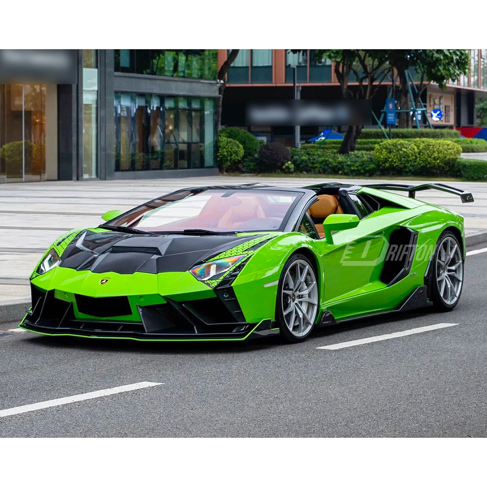 CMST Sytle Dry Carbon Fiber Side Skirt For Lamborghini Aventador LP700 2011-2015