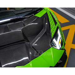 CMST Sytle Full Exposed Dry Carbon Fiber Front End Bumper Fenders Hood Combo For Lamborghini Aventador & S & SV  LP700 LP740 LP750 2011-2021