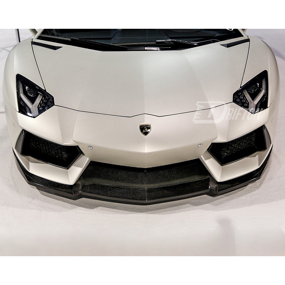 DMC Style Dry Carbon Fiber Front Lip For Lamborghini Aventador LP700 2011-2015