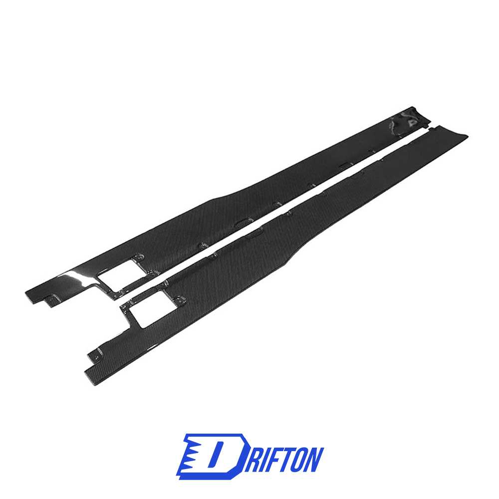 DMC Style Dry Carbon Fiber Side Skirt For Lamborghini Aventador LP700 2011-2015