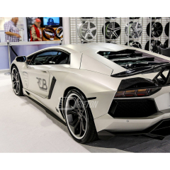 DMC Style Dry Carbon Fiber Side Skirt For Lamborghini Aventador LP700 2011-2015