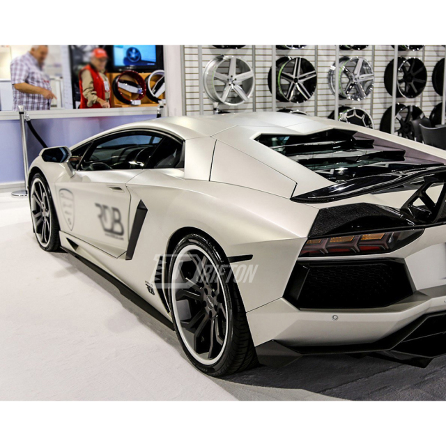 DMC Style Dry Carbon Fiber Side Skirt For Lamborghini Aventador LP700 2011-2015