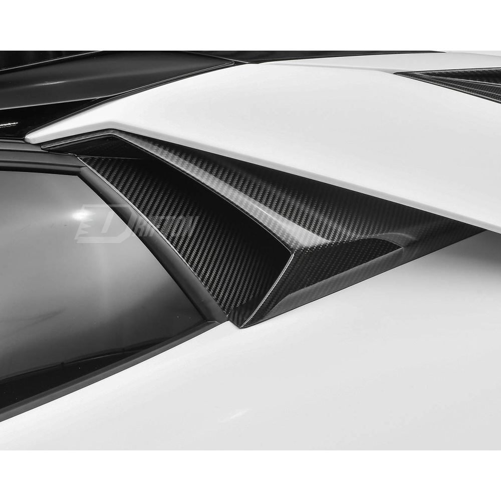 Dry Carbon Fiber Rear Engine Air Intake Vents For Lamborghini Aventador & S  LP700 LP740 2011-2021
