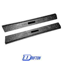 Forged Dry Carbon Fiber Door Sills Scuff Plates Panels Trim For Lamborghini Aventador & S  LP700 LP740 2011-2021