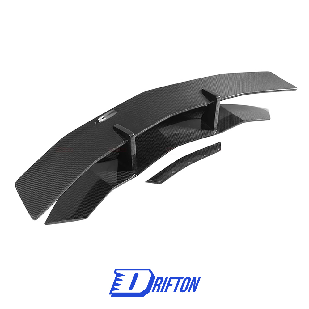 LP750 SV Style Dry Carbon Fiber Rear Spoiler Wing With Base Lid For Lamborghini Aventador & S & SV  LP700 LP740 LP750 2011-2021