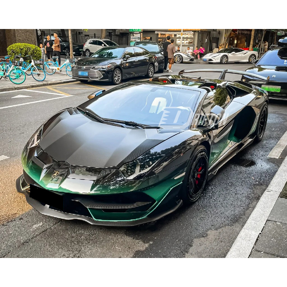 Novitec Sytle Dry Carbon Fiber Hood For Lamborghini Aventador & S & SV & SVJ  LP700 LP740 LP750 LP770 2011-2021