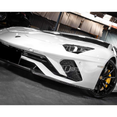 OEM Style Dry Carbon Fiber Front Lip For Lamborghini Aventador S LP740 2016-2021
