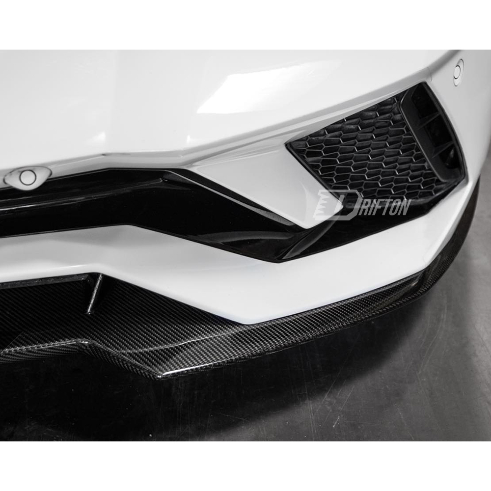 OEM Style Dry Carbon Fiber Front Lip For Lamborghini Aventador S LP740 2016-2021