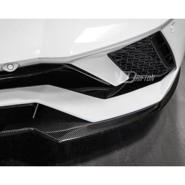 OEM Style Dry Carbon Fiber Front Lip For Lamborghini Aventador S LP740 2016-2021