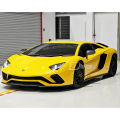 OEM Style Dry Carbon Fiber Front Lip For Lamborghini Aventador S LP740 2016-2021
