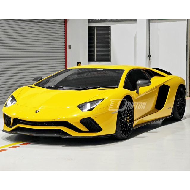 OEM Style Dry Carbon Fiber Front Lip For Lamborghini Aventador S LP740 2016-2021