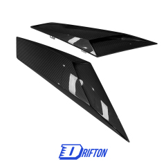 OEM Style Dry Carbon Fiber Rear Engine Side Vents Air Scoop For Lamborghini Aventador S LP740 2016-2021