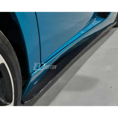 OEM Style Dry Carbon Fiber Side Skirts For Lamborghini Aventador S LP740 2016-2021