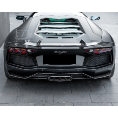Vorsteiner Style Dry Carbon Fiber Rear Spoiler Wing For Lamborghini Aventador & S & SV  LP700 LP740 LP750 2011-2021
