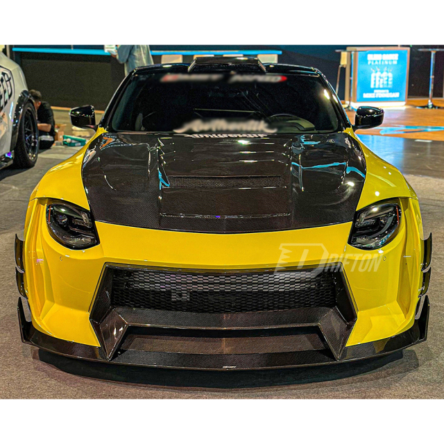 CMST V1 Style HoneyComb Carbon Fiber Bonnet Hood For Nissan Z Fairlady 400Z RZ34 2022+