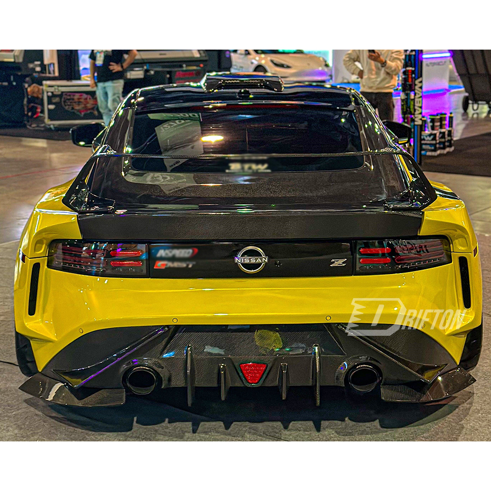 Project Style HoneyComb Carbon Fiber Rear Spoiler Wing For Nissan Z Fairlady 400Z RZ34 2022+