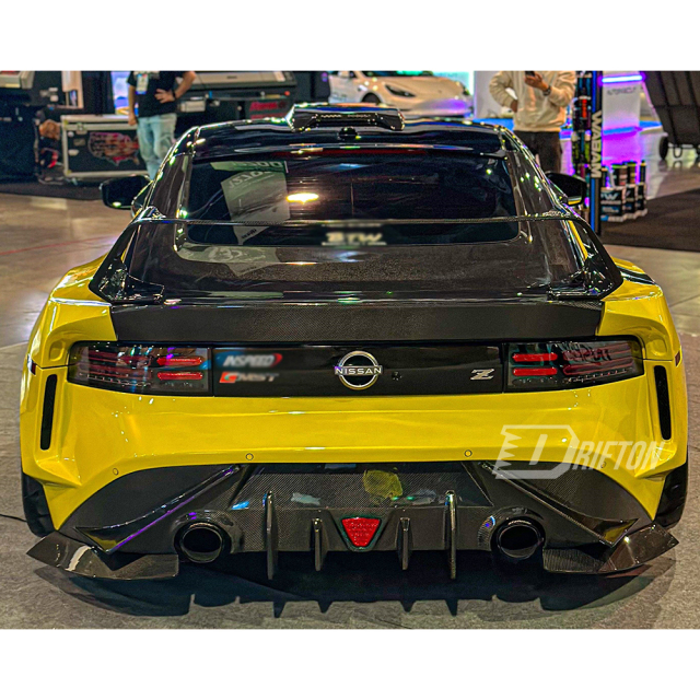 Project Style HoneyComb Carbon Fiber Rear Spoiler Wing For Nissan Z Fairlady 400Z RZ34 2022+