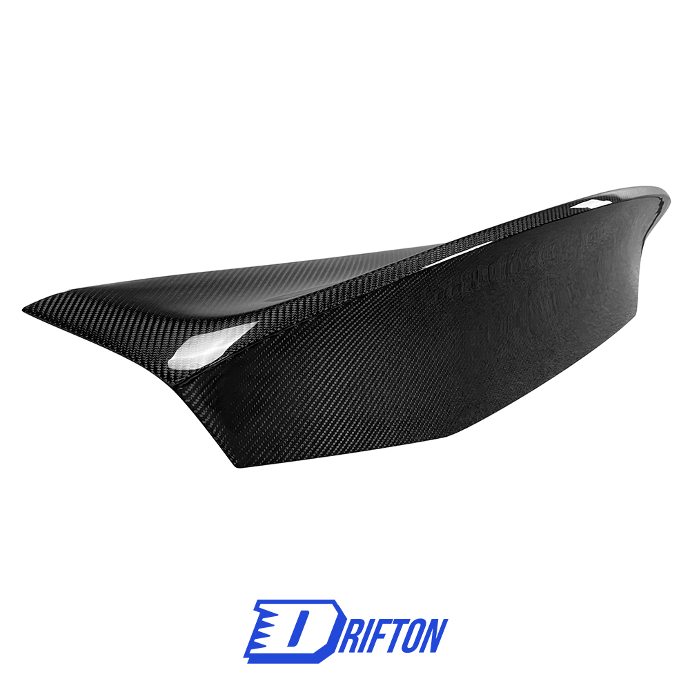 Duck Tail Style Carbon Fiber Rear Spoiler Trunk Wing For INFINITI Q50 2013-2024