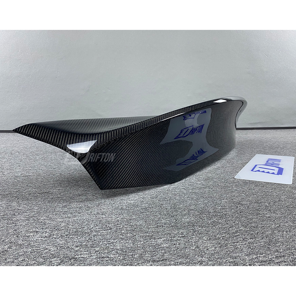 Duck Tail Style Carbon Fiber Rear Spoiler Trunk Wing For INFINITI Q50 2013-2024
