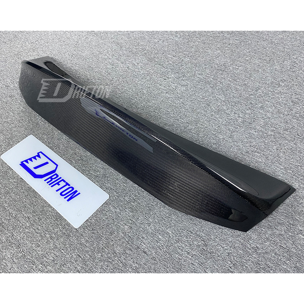 Duck Tail Style Carbon Fiber Rear Spoiler Trunk Wing For INFINITI Q50 2013-2024