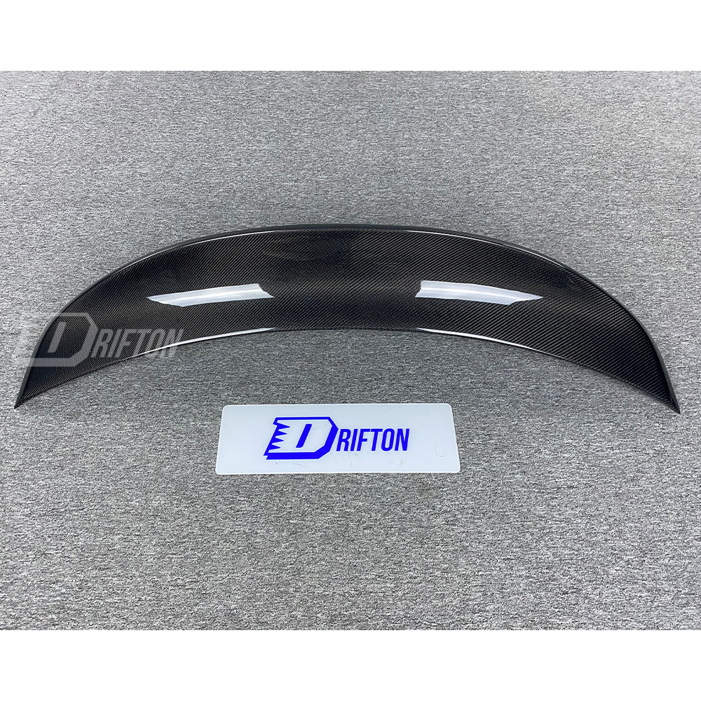 Duck Tail Style Carbon Fiber Rear Spoiler Trunk Wing For INFINITI Q50 2013-2024
