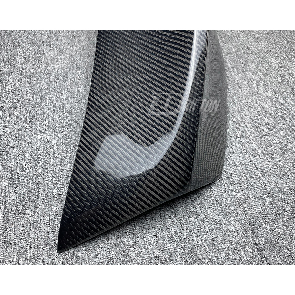 Duck Tail Style Carbon Fiber Rear Spoiler Trunk Wing For INFINITI Q50 2013-2024