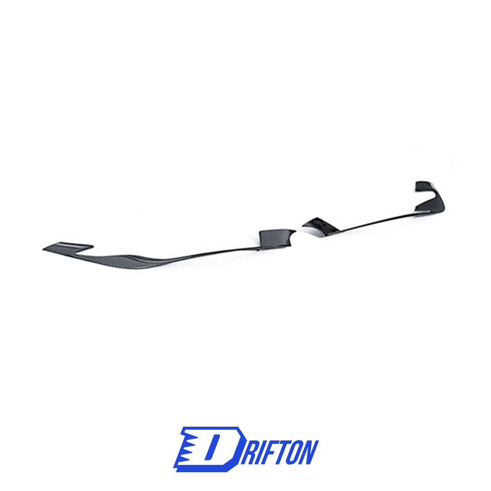 Mansory Style Dry Carbon Fiber Front Bumper Headlights Trim For Ferrari Roma 2020-2025