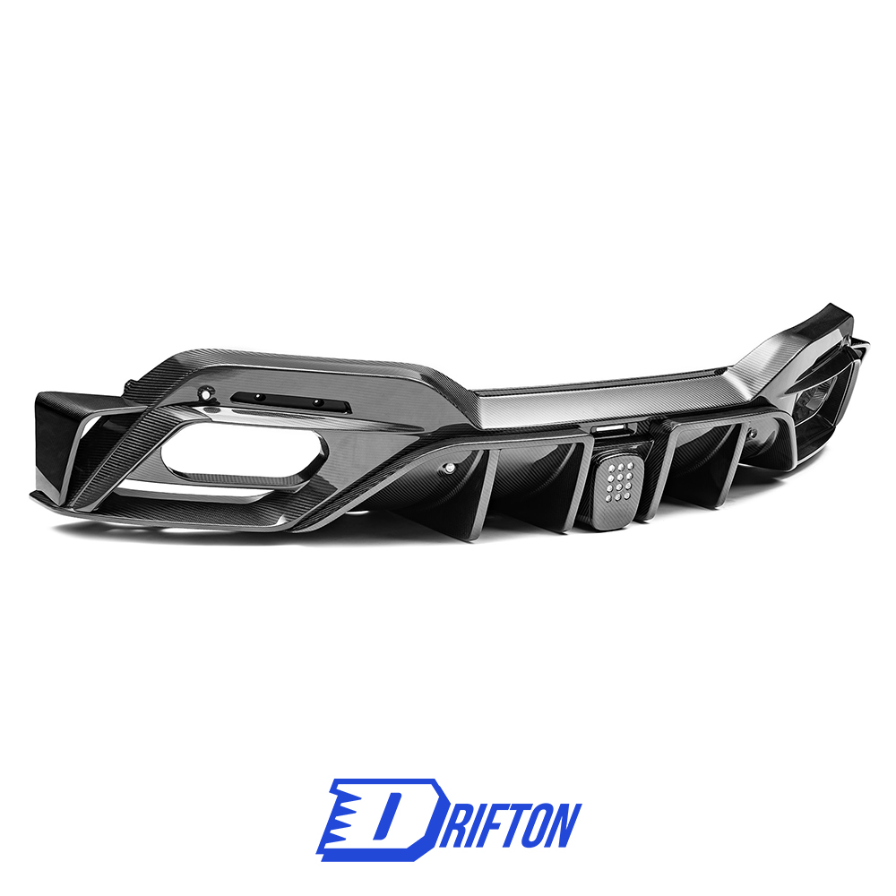Mansory Style Dry Carbon Fiber Rear Bumper Diffuser For Ferrari Roma 2020-2025
