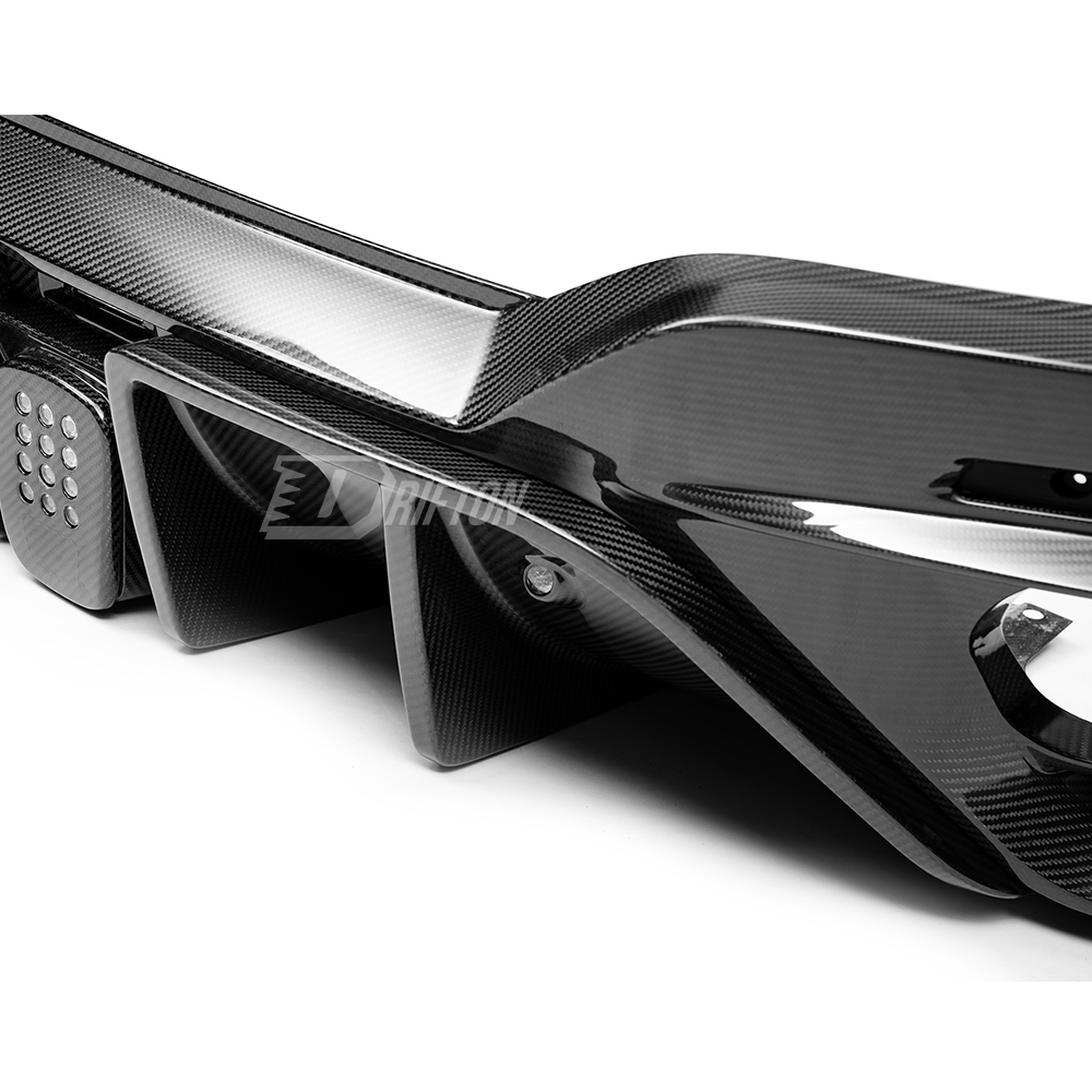 Mansory Style Dry Carbon Fiber Rear Bumper Diffuser For Ferrari Roma 2020-2025
