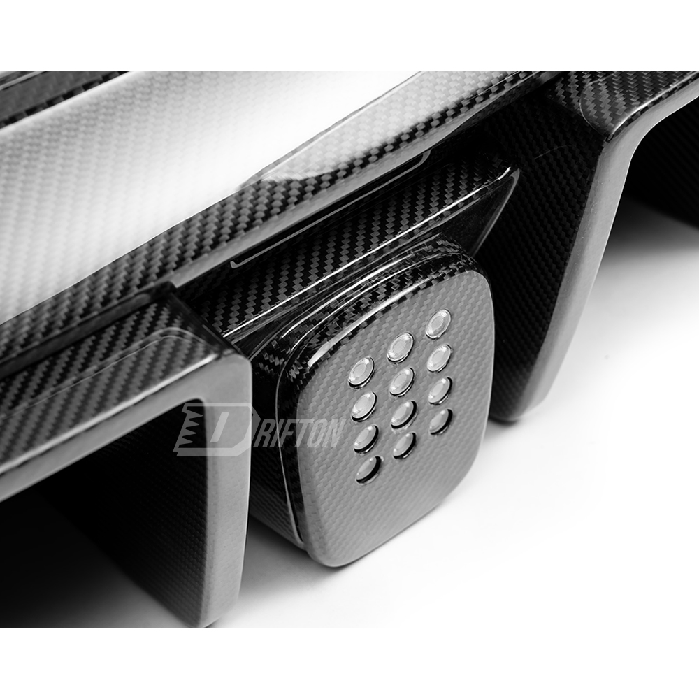 Mansory Style Dry Carbon Fiber Rear Bumper Diffuser For Ferrari Roma 2020-2025