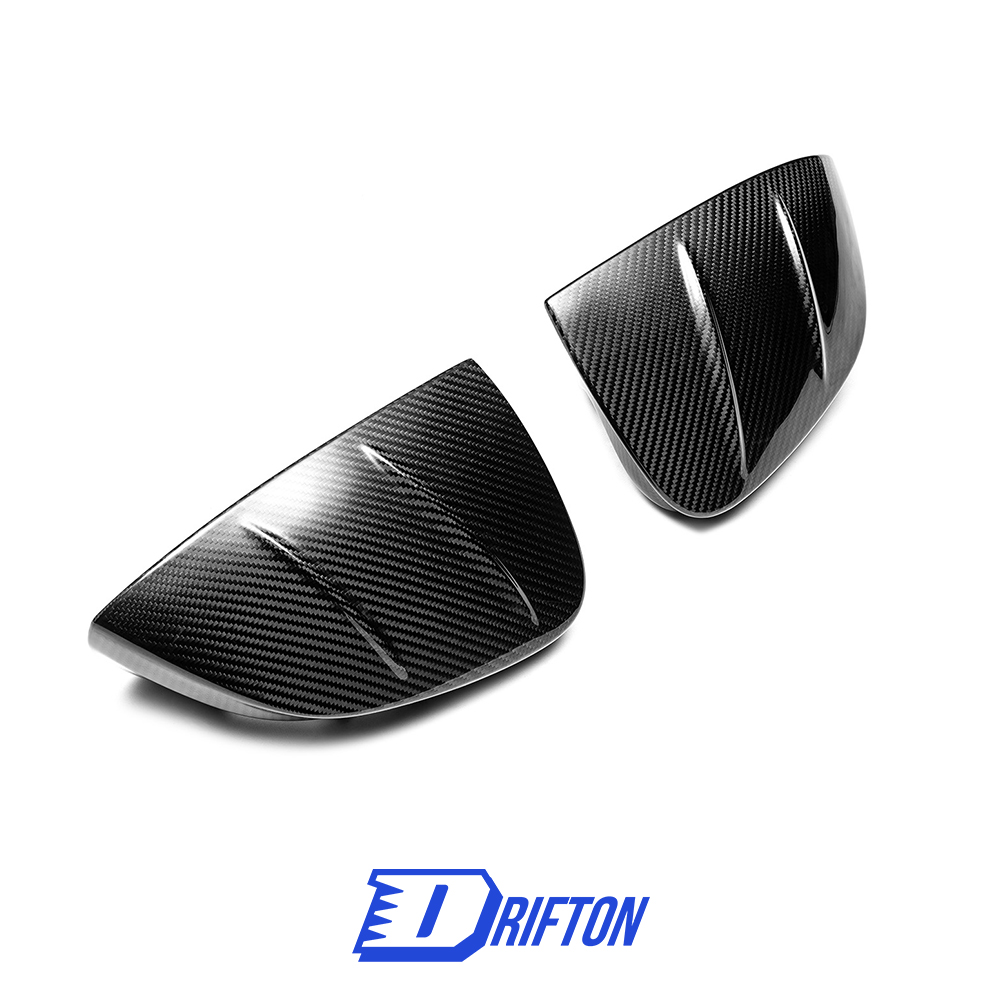 Mansory Style Dry Carbon Fiber Side Mirror Housing For Ferrari Roma 2020-2025