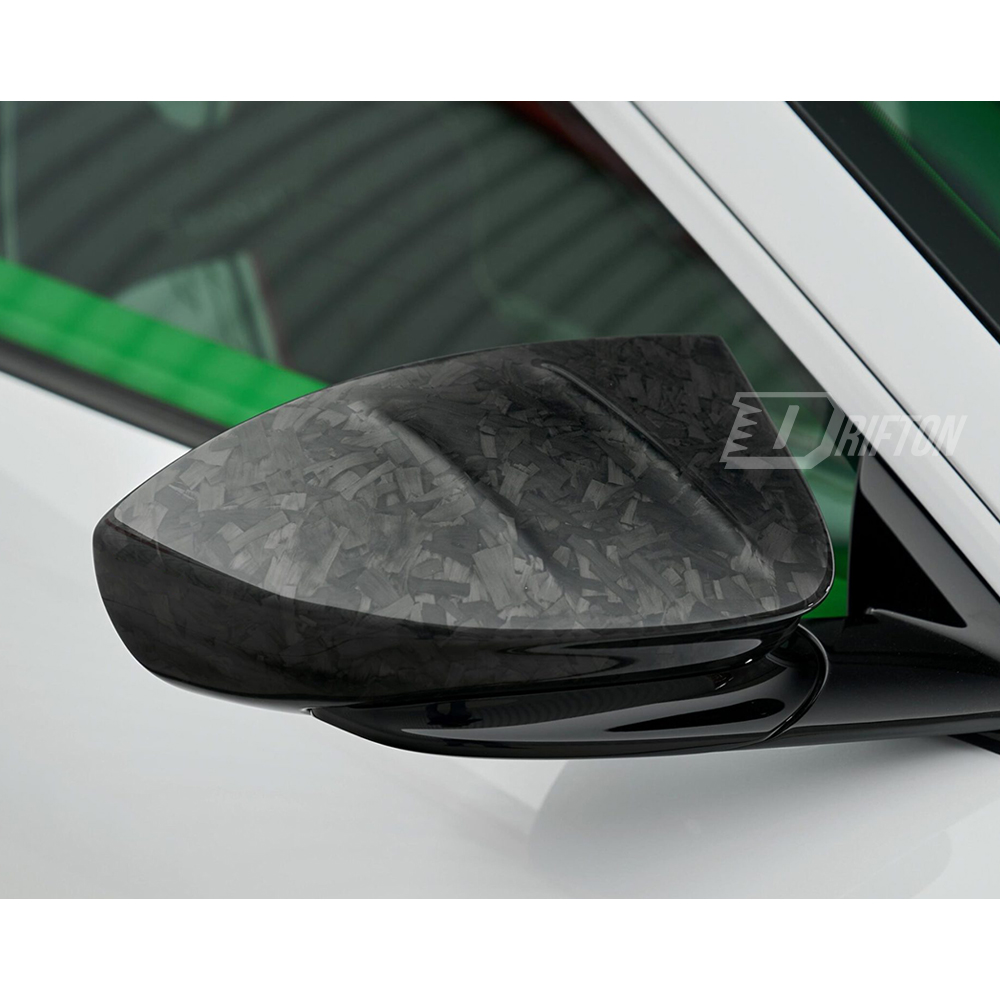 Mansory Style Dry Carbon Fiber Side Mirror Housing For Ferrari Roma 2020-2025