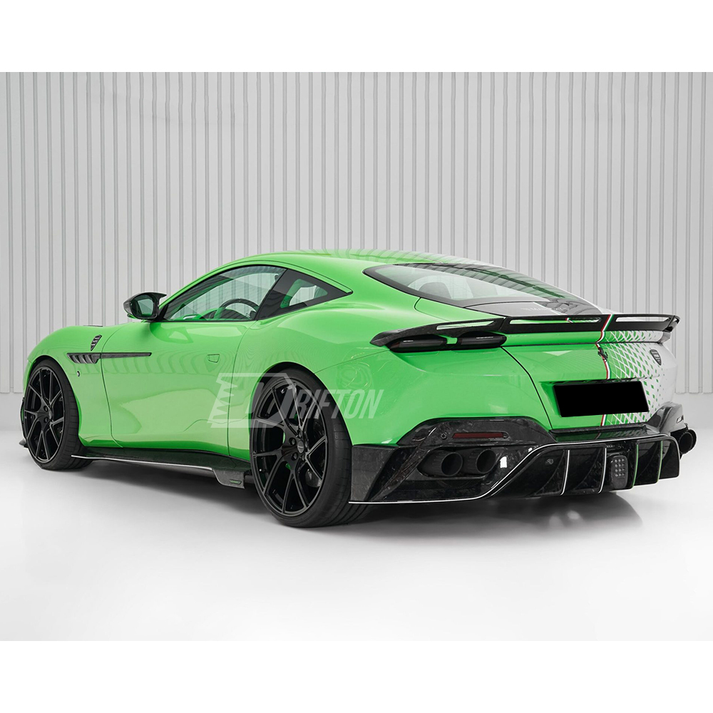 Mansory Style Dry Carbon Fiber Side Skirts For Ferrari Roma 2020-2025