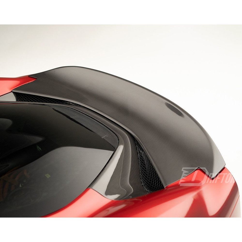 Novitec Style Dry Carbon Fiber Rear Lid Tail Section For Ferrari 296 GTB & GTS 2021-2025