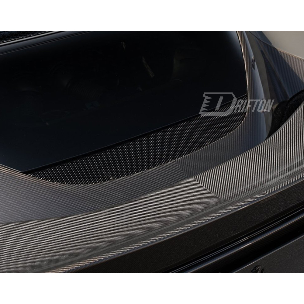 Novitec Style Dry Carbon Fiber Rear Lid Tail Section For Ferrari 296 GTB & GTS 2021-2025