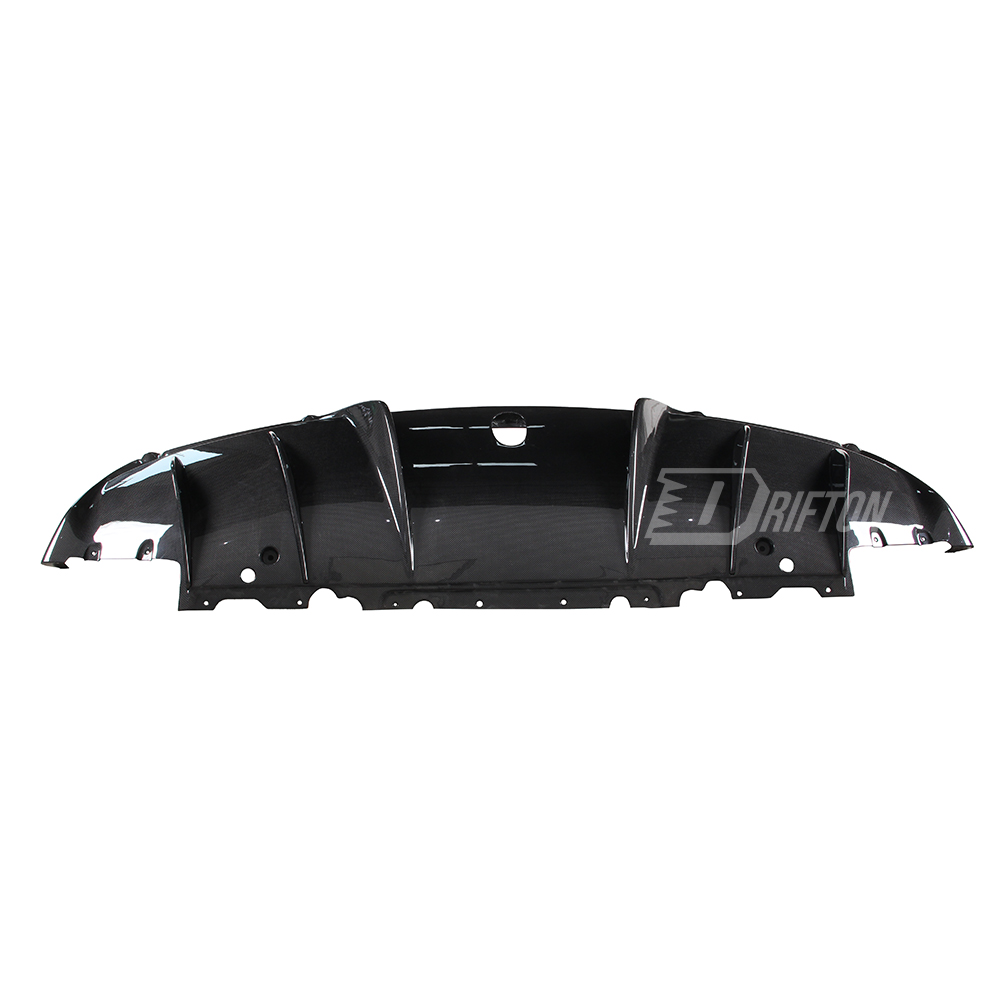 OEM Style Dry Carbon Fiber Rear Engine Cover For Ferrari 296 GTB 2021-2025