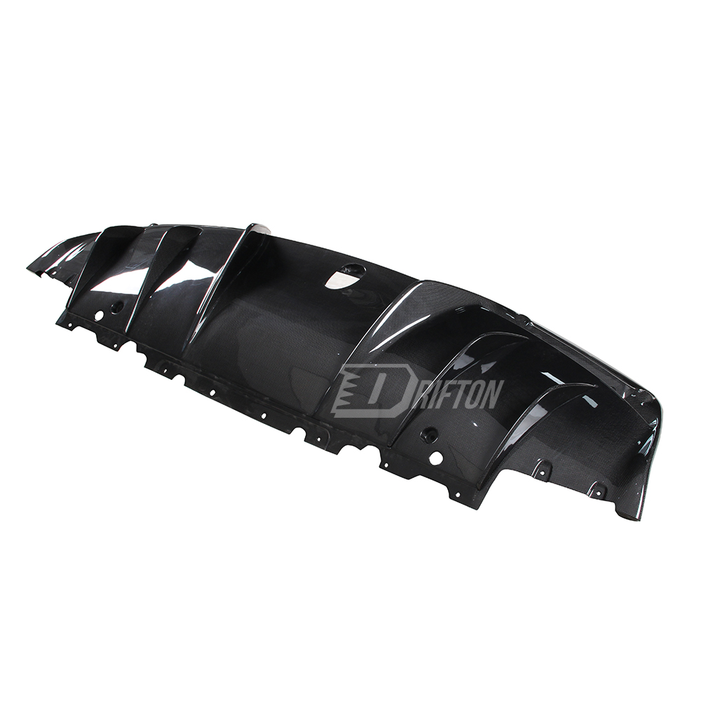 OEM Style Dry Carbon Fiber Rear Engine Cover For Ferrari 296 GTB 2021-2025