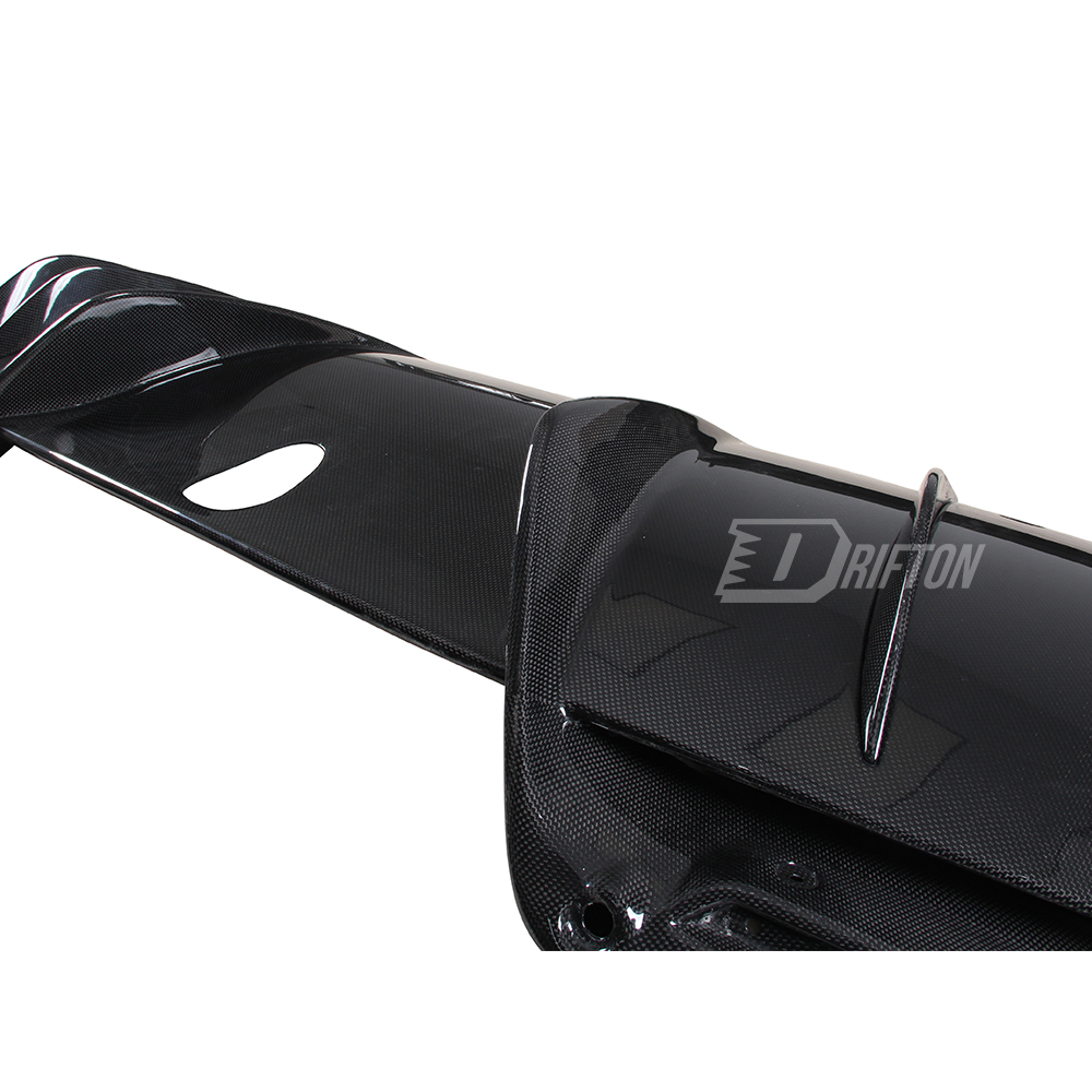 OEM Style Dry Carbon Fiber Rear Engine Cover For Ferrari 296 GTB 2021-2025