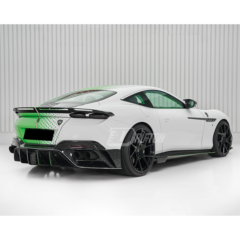 Mansory Style Dry Carbon Fiber Fender Trim For Ferrari Roma 2020-2025