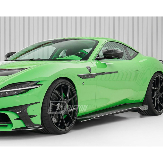 Mansory Style Dry Carbon Fiber Fender Trim For Ferrari Roma 2020-2025