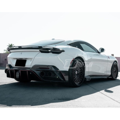 Mansory Style Partial Exposed Dry Carbon Fiber Conversion Body kits For Ferrari Roma 2020-2025