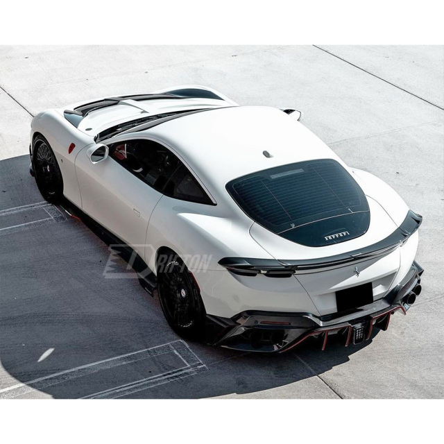 Mansory Style Partial Exposed Dry Carbon Fiber Conversion Body kits For Ferrari Roma 2020-2025