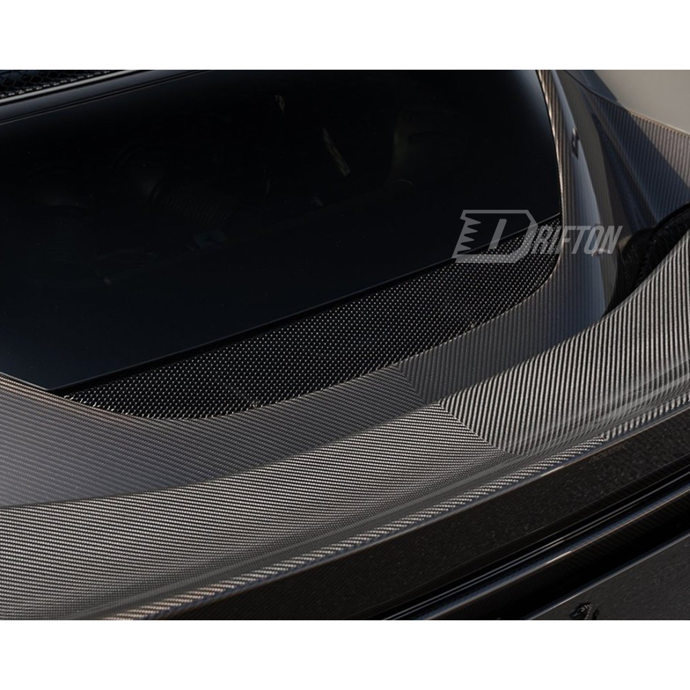 Novitec Style Dry Carbon Fiber Rear Lid Tail Section For Ferrari 296 GTB & GTS 2021-2025