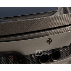 Novitec Style Dry Carbon Fiber Rear Spoiler Lower Lid For Ferrari 296 GTB & GTS 2021-2025