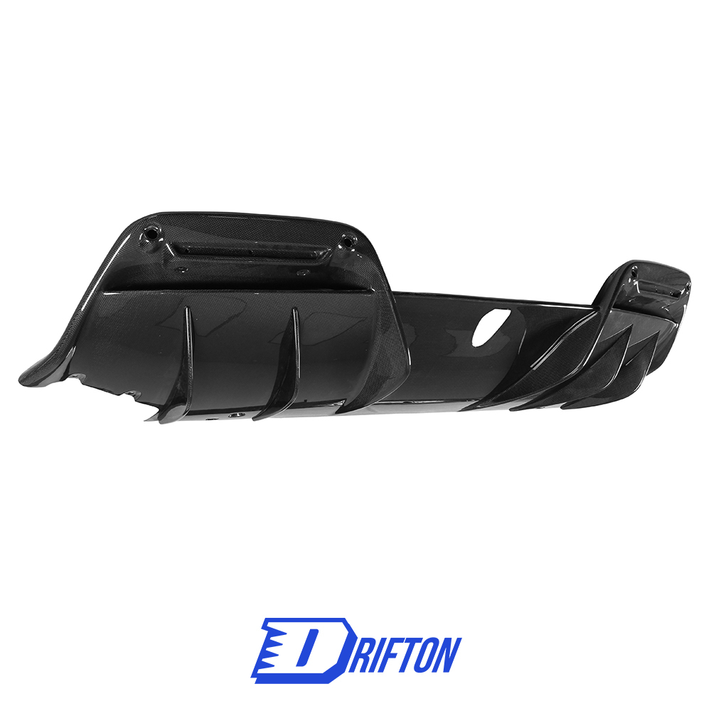 OEM Style Dry Carbon Fiber Rear Engine Cover For Ferrari 296 GTB 2021-2025