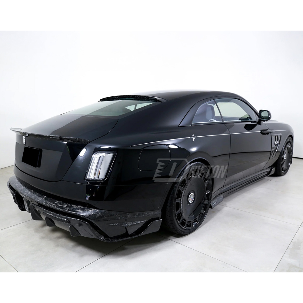 Mansory Style Dry Carbon Fiber Rear Diffuser For Rolls Royce Spectre